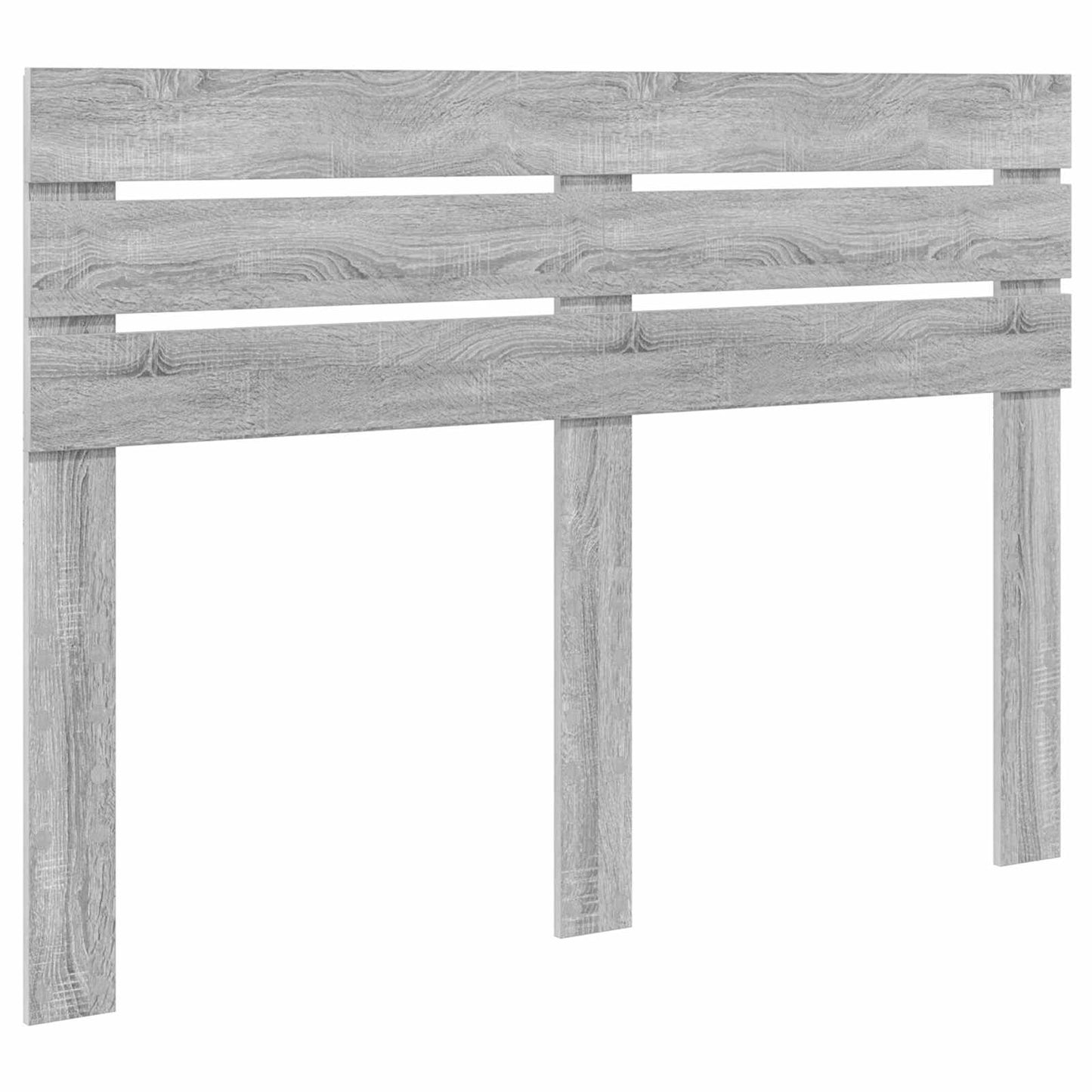 Storage Bed Grey Sonoma 160 x 200 cm Engineered Wood