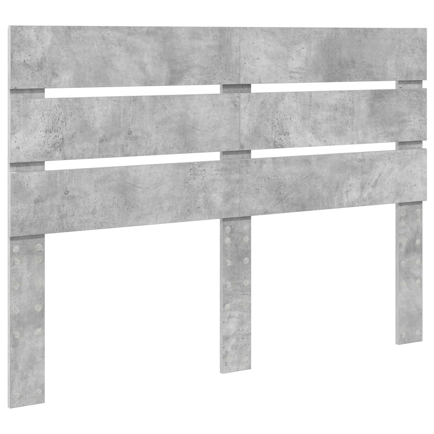 Bed Frame with Headboard Concerte 140 x 200 cm Solid Pine Wood