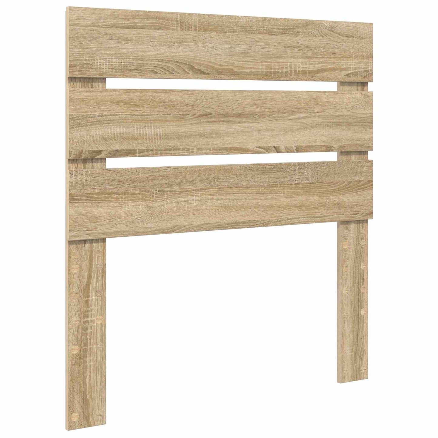 Bed Frame with Headboard Sonoma 100 x 200 cm Solid Pine Wood