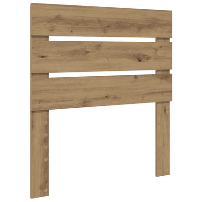 Bed Frame Artisian Oak 75 x 190 cm Solid Pine Wood