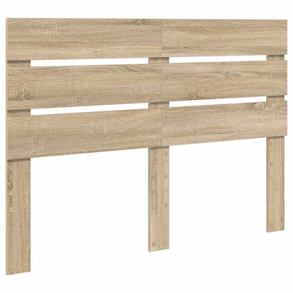 Bed Frame with Drawer Sonoma Oak 140 x 190 cm Engineered Wood