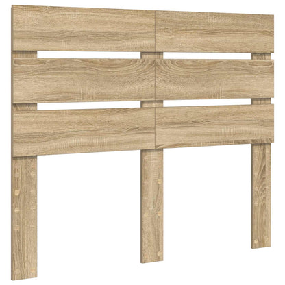 Bed Frame with Drawer Sonoma Oak 120 x 200 cm Engineered Wood