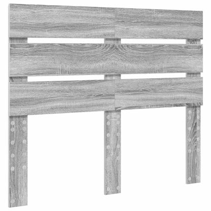 Bed Frame with Drawer Grey Sonoma 120 x 200 cm Engineered Wood