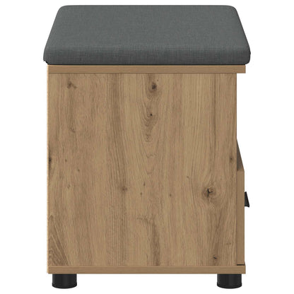 Hall Bench Artisan Oak 60 x 38 x 46 cm