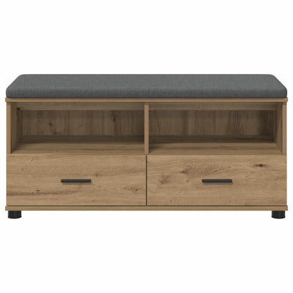 Hall Bench Artisan Oak 100 x 38 x 46 cm