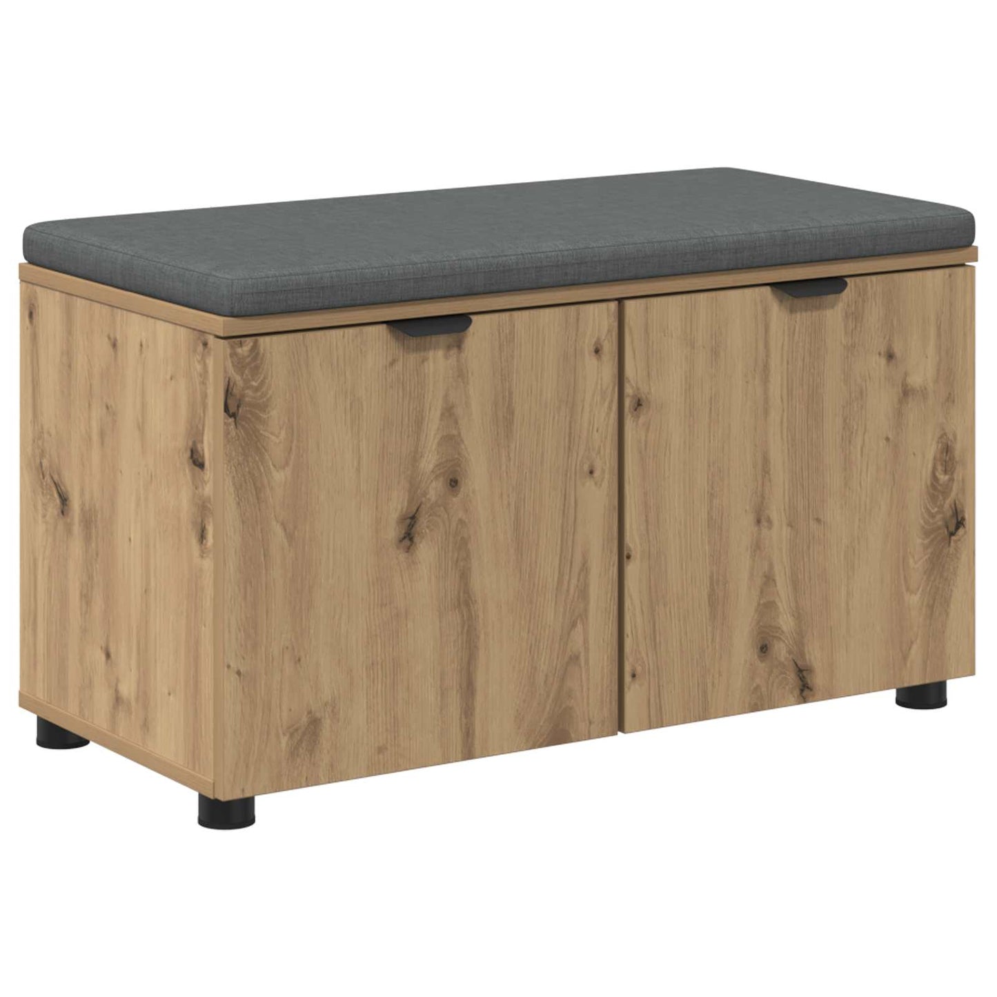 Hall Bench Artisan Oak 80 x 38 x 46 cm