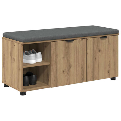 Hall Bench Artisan Oak 100 x 38 x 46 cm