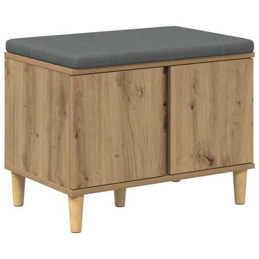 Hall Bench Artisan Oak 60 x 38 x 46 cm