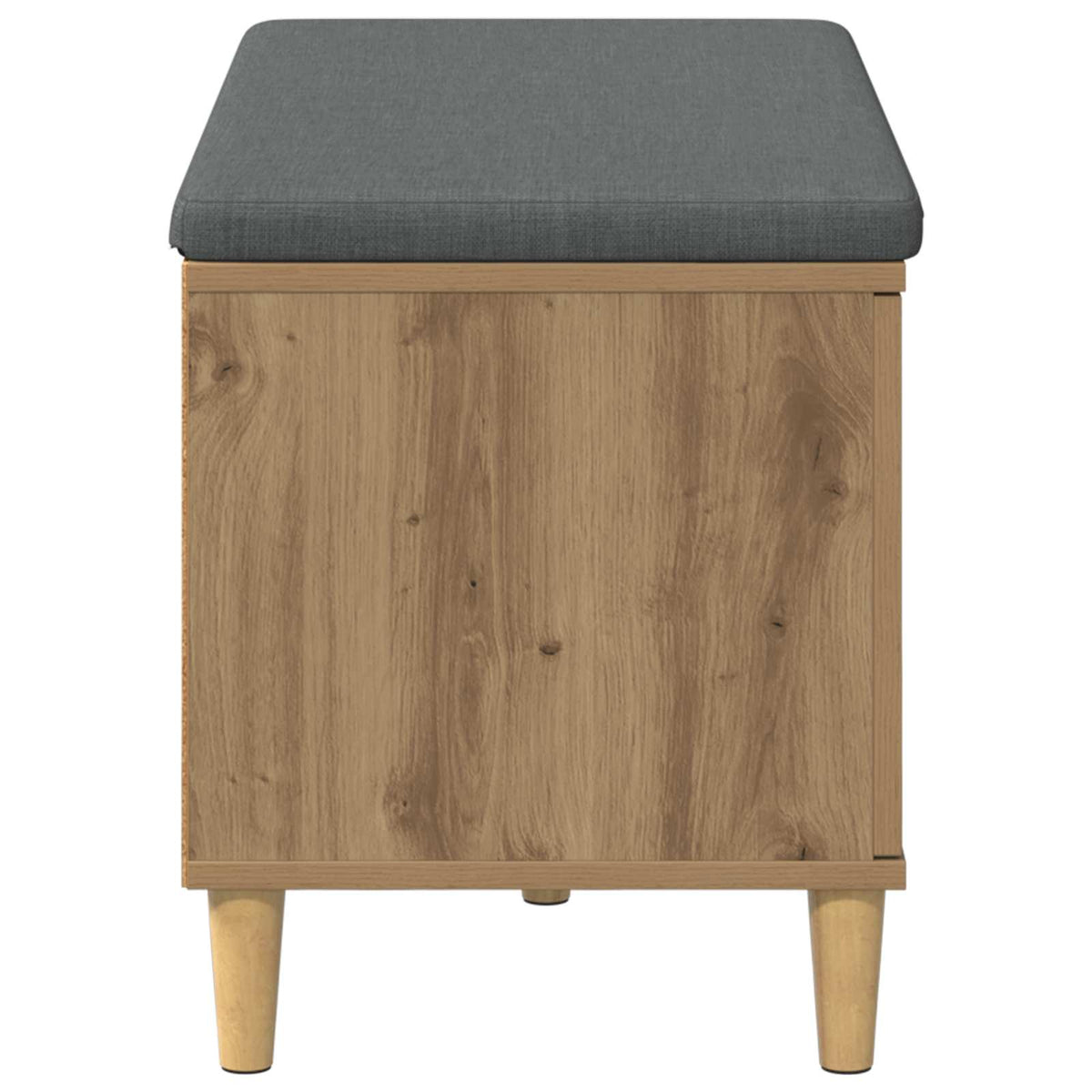 Hall Bench Artisan Oak 80 x 38 x 46 cm