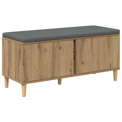 Hall Bench Artisan Oak 100 x 38 x 46 cm