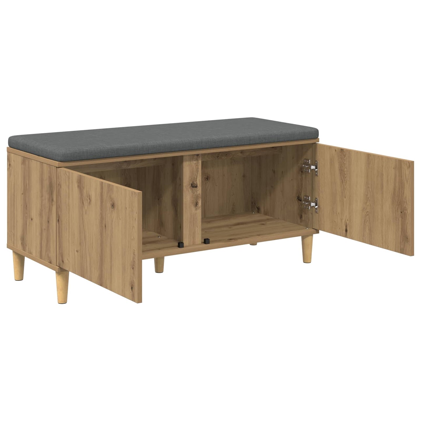 Hall Bench Artisan Oak 100 x 38 x 46 cm