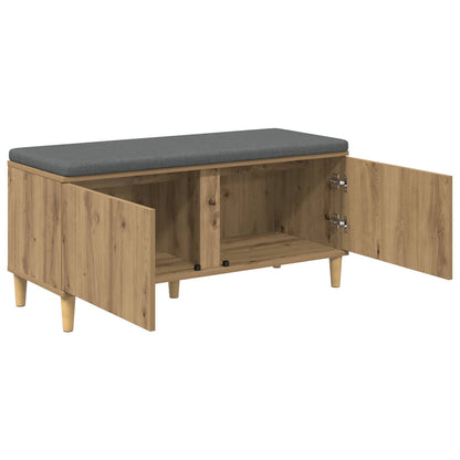 Hall Bench Artisan Oak 100 x 38 x 46 cm