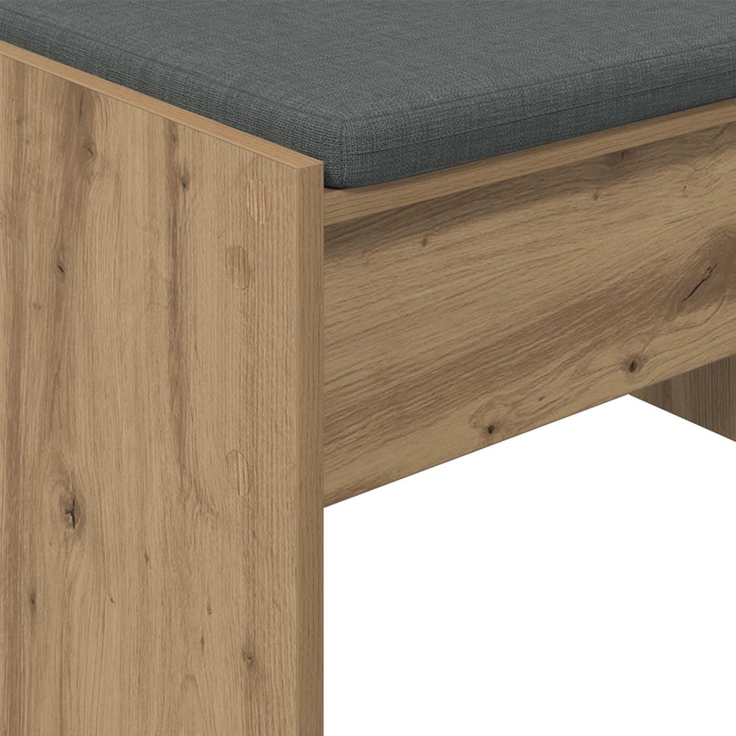 Hall Bench Artisan Oak 103 x 38 x 40 cm