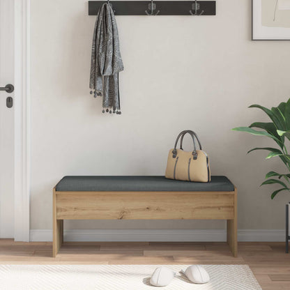 Hall Bench Artisan Oak 103 x 38 x 40 cm