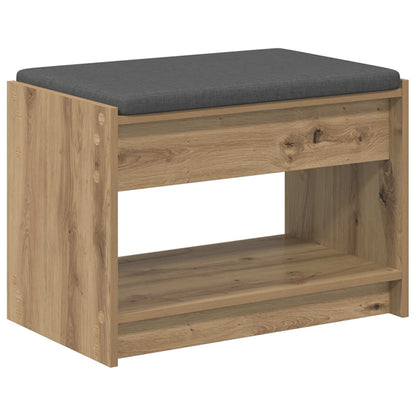 Hall Bench Artisan Oak 63 x 38 x 45 cm