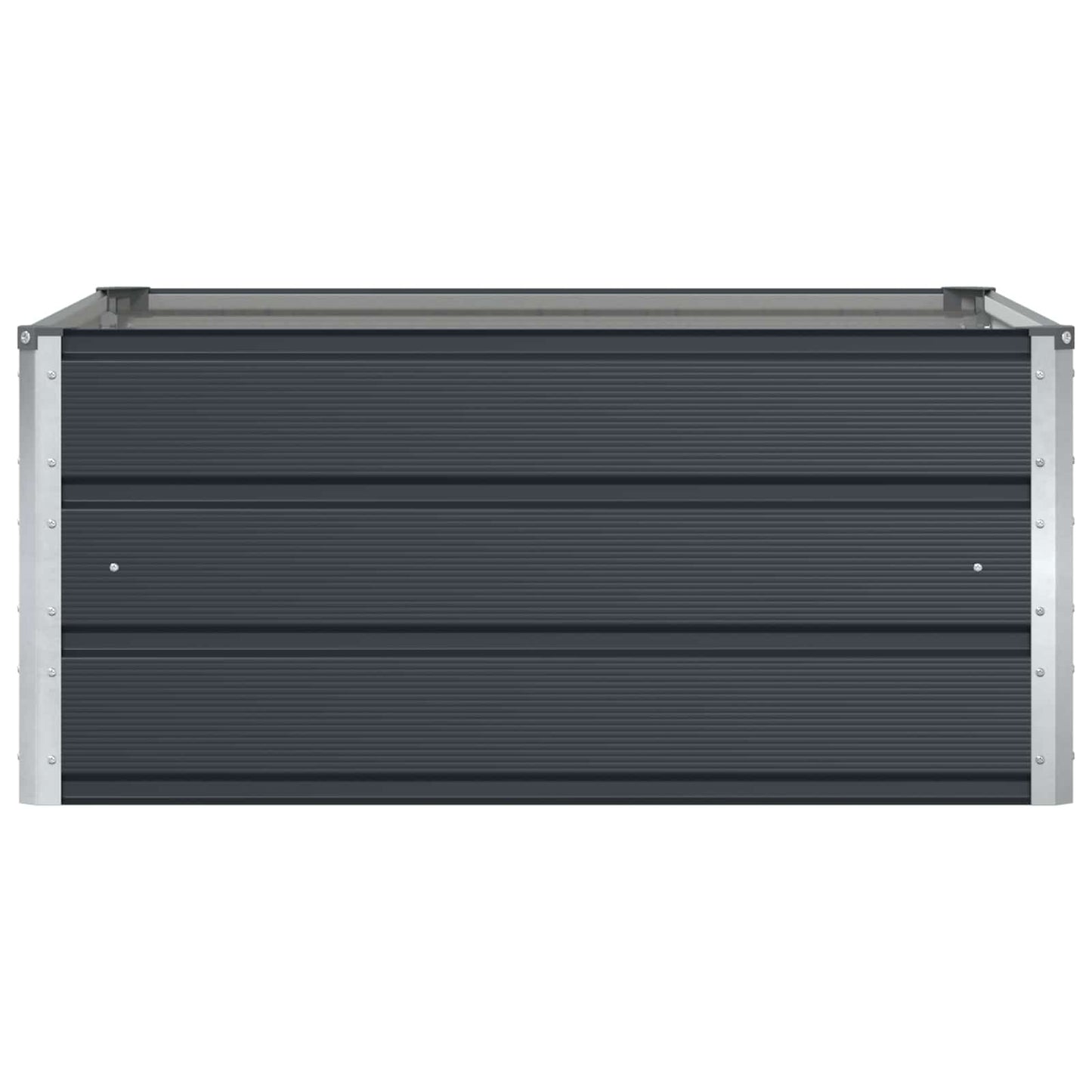 Planter Anthracite 100 x 100 x 45 cm Steel