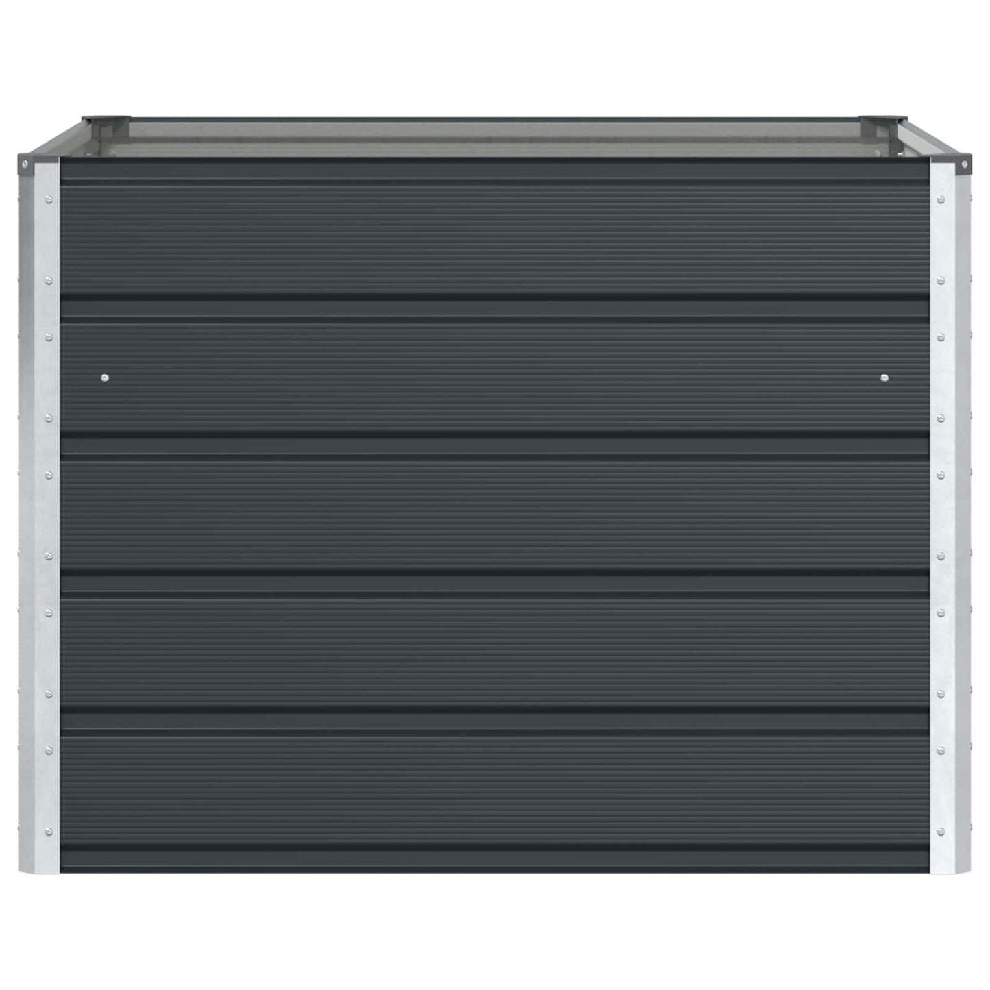 Planter Anthracite 100 x 100 x 75 cm Steel