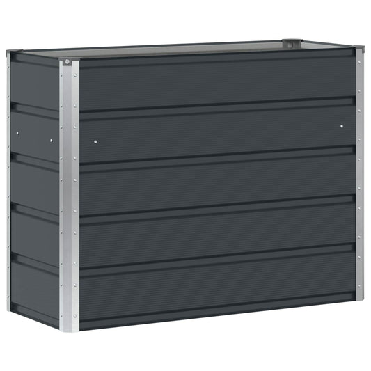 Planter Anthracite 100 x 40 x 75 cm Steel