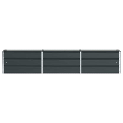 Planter Anthracite 240 x 40 x 45 cm Steel