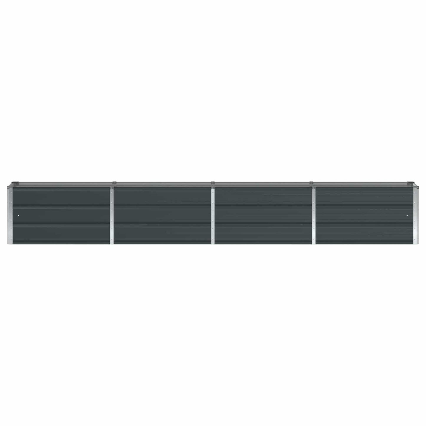 Planter Anthracite 320 x 40 x 45 cm Steel