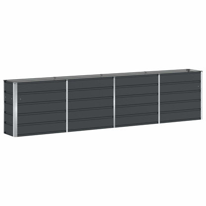 Planter Anthracite 320 x 40 x 75 cm Steel