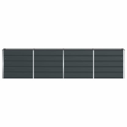 Planter Anthracite 320 x 40 x 75 cm Steel