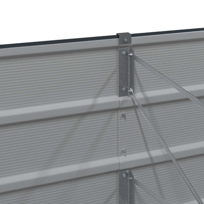 Planter Anthracite 160 x 80 x 45 cm Steel
