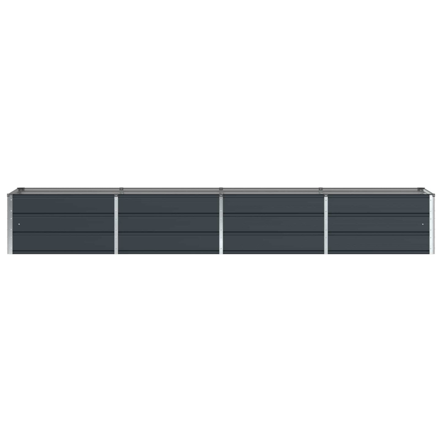 Planter Anthracite 320 x 80 x 45 cm Steel