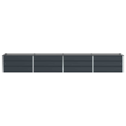 Planter Anthracite 320 x 80 x 45 cm Steel