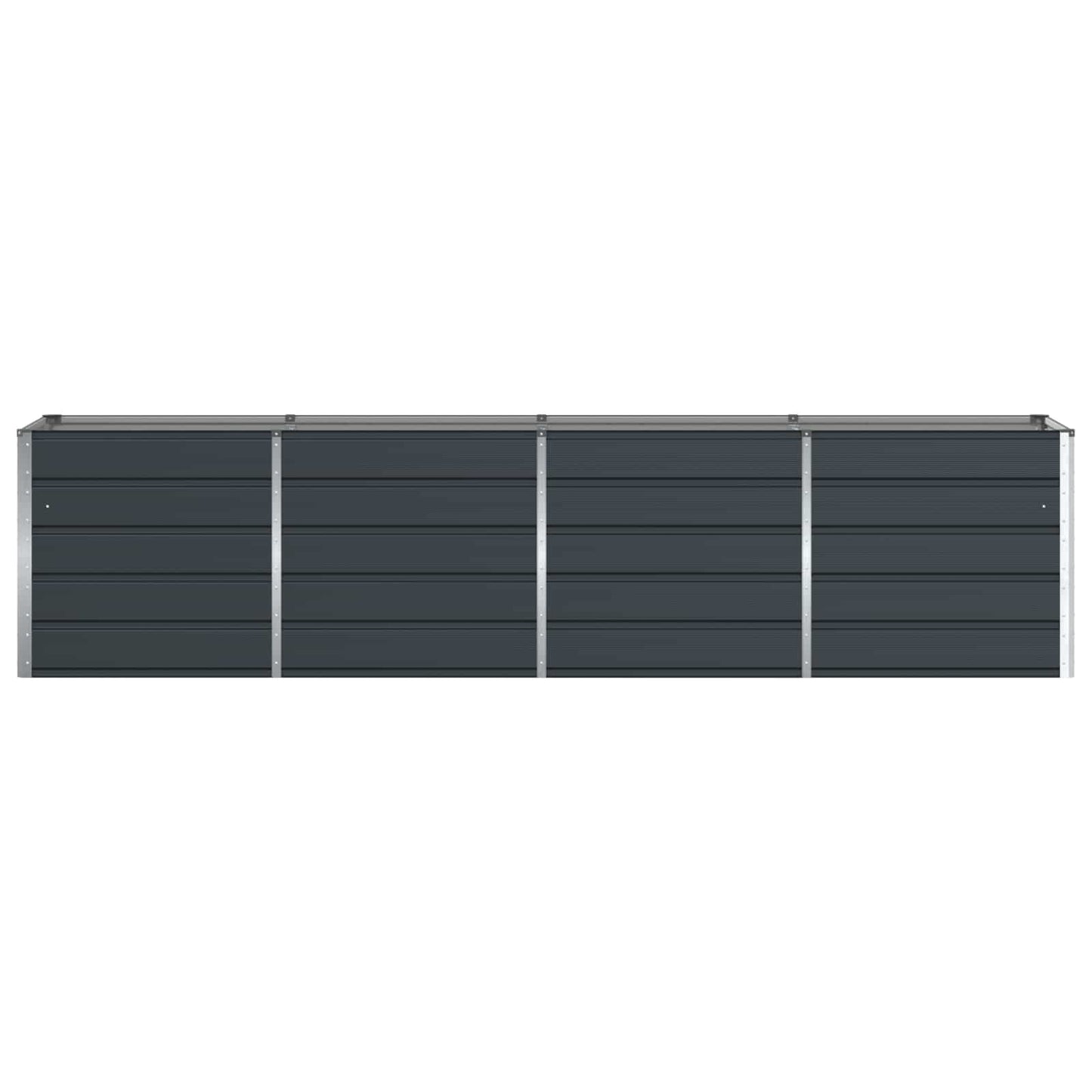 Planter Anthracite 320 x 80 x 75 cm Steel