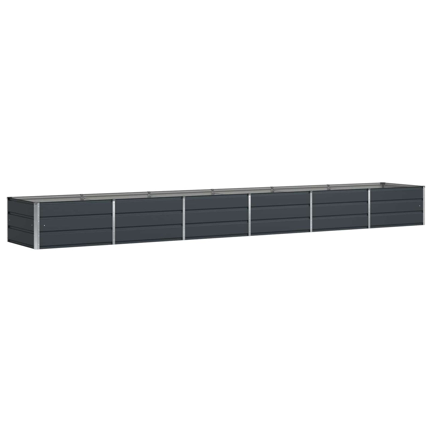 Planter Anthracite 480 x 80 x 45 cm Steel