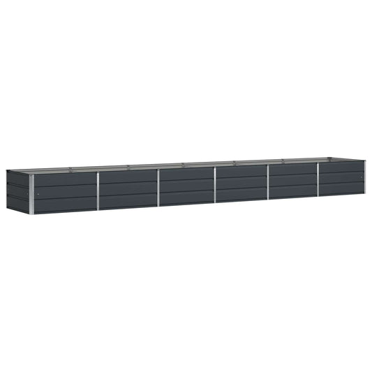 Planter Anthracite 480 x 80 x 45 cm Steel