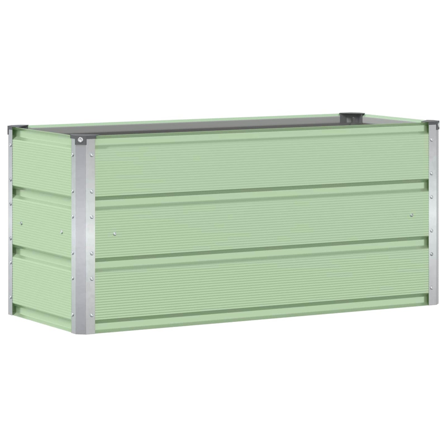Planter Green 100 x 40 x 45 cm Steel