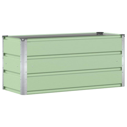 Planter Green 100 x 40 x 45 cm Steel