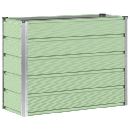 Planter Green 100 x 40 x 75 cm Steel