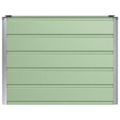 Planter Green 100 x 40 x 75 cm Steel