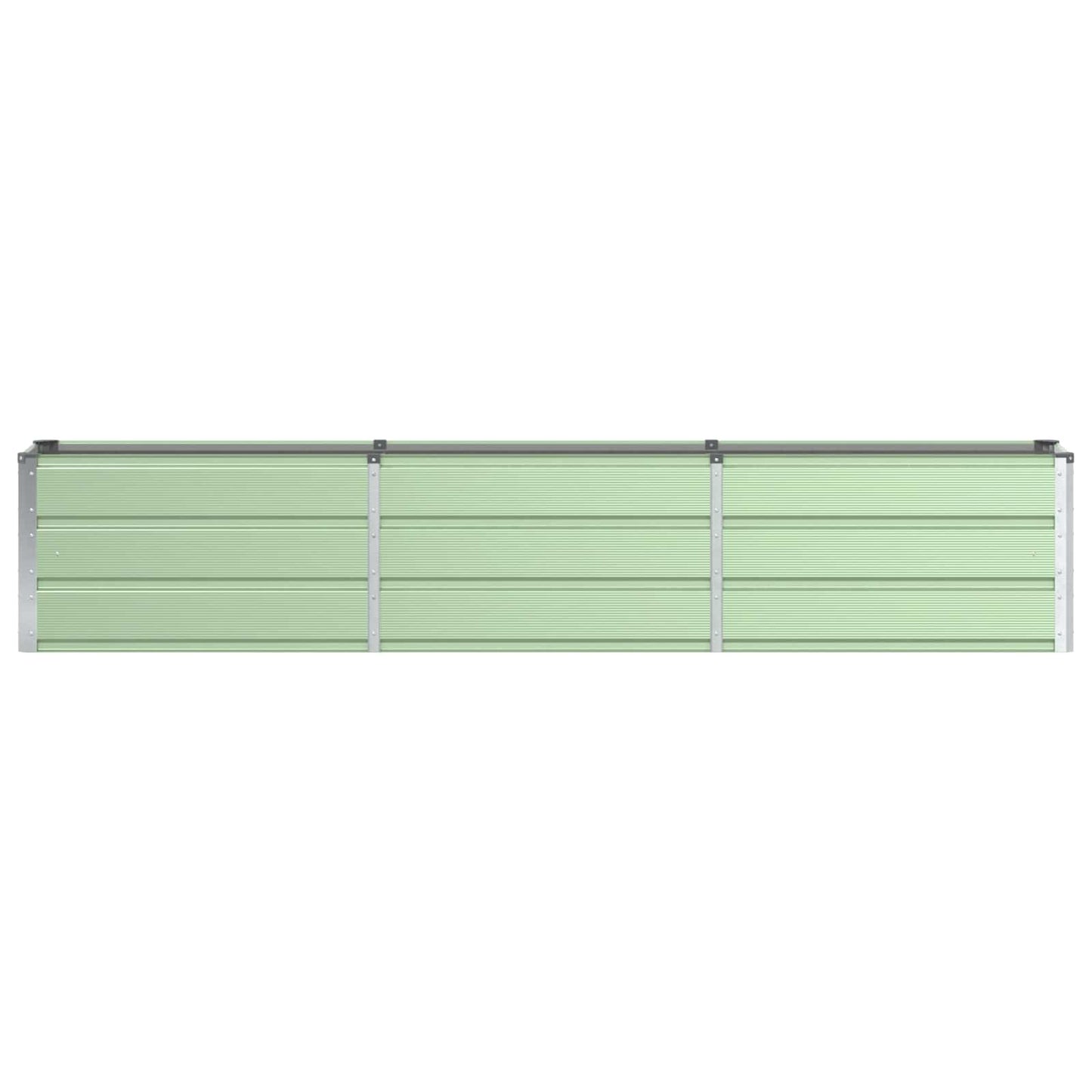 Planter Green 240 x 40 x 45 cm Steel