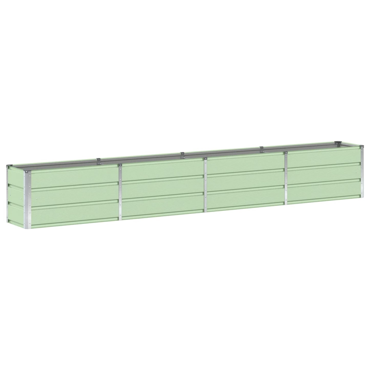 Planter Green 320 x 40 x 45 cm Steel