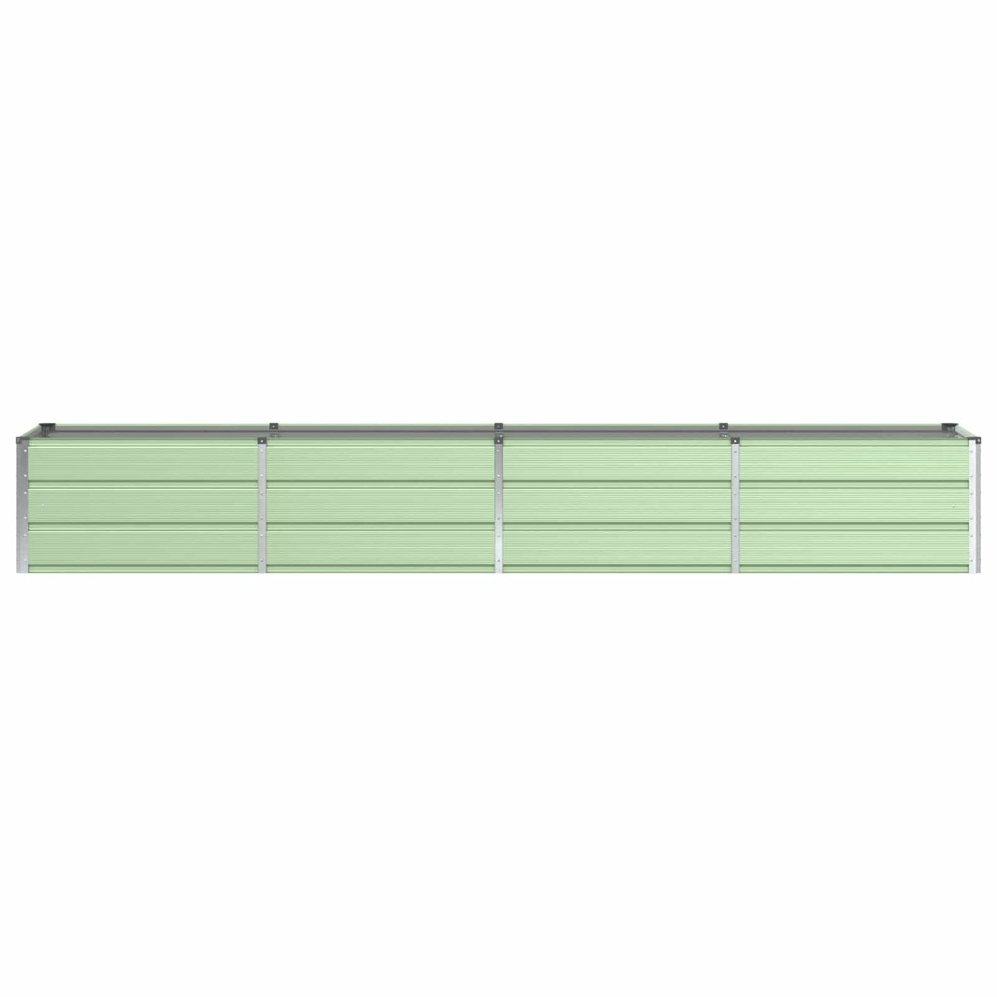 Planter Green 320 x 80 x 45 cm Steel