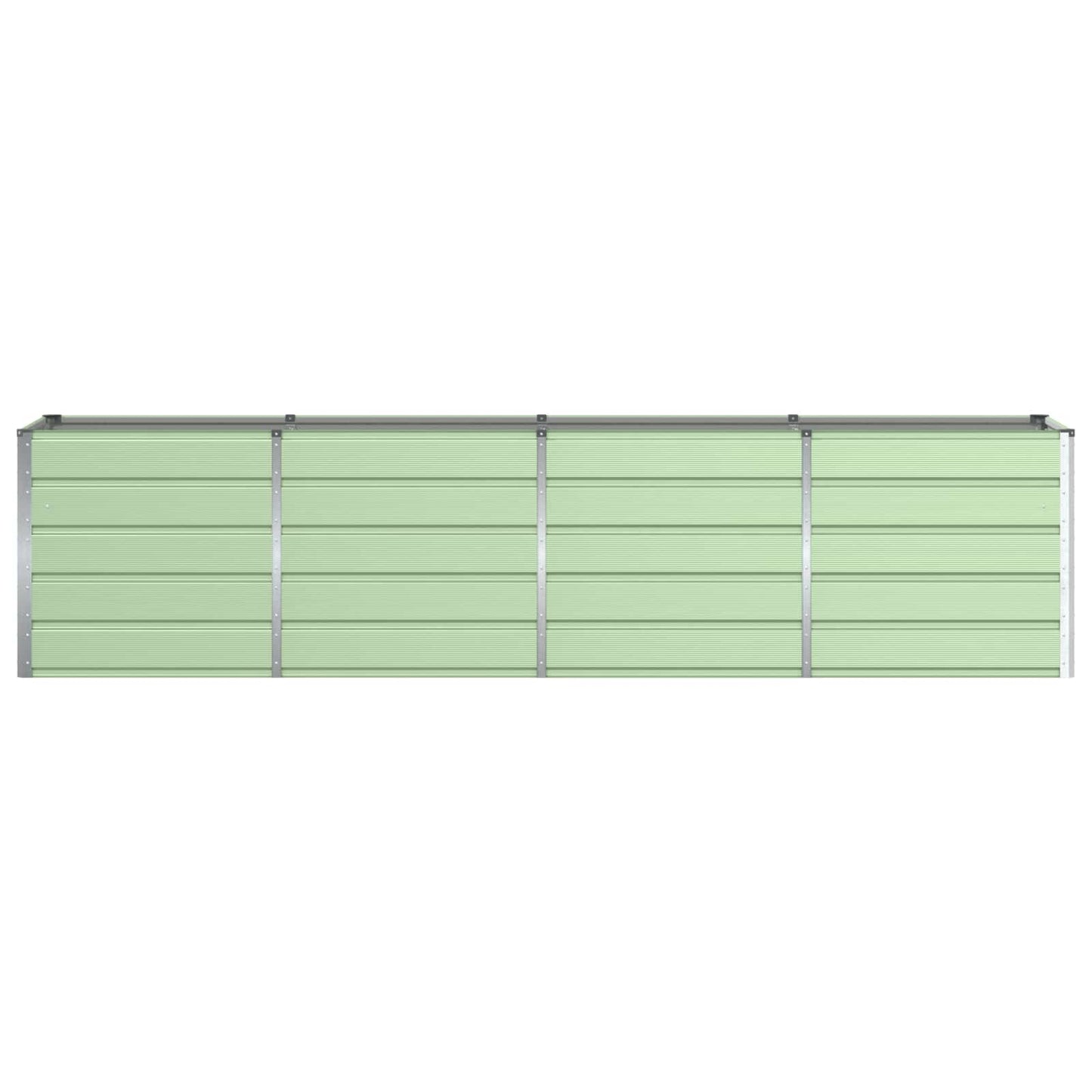 Planter Green 320 x 80 x 75 cm Steel