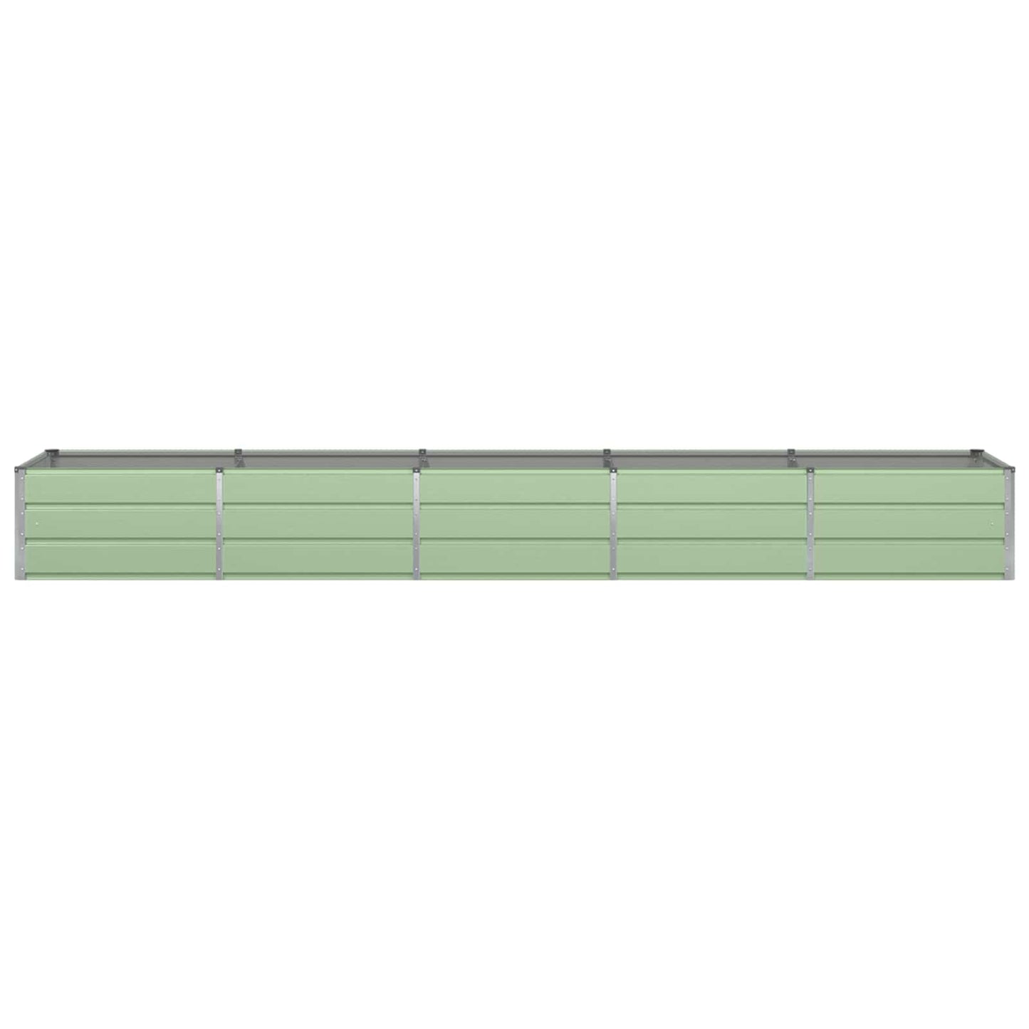 Planter Green 400 x 80 x 45 cm Steel