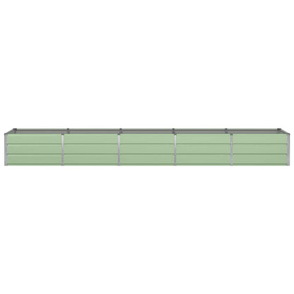 Planter Green 400 x 80 x 45 cm Steel