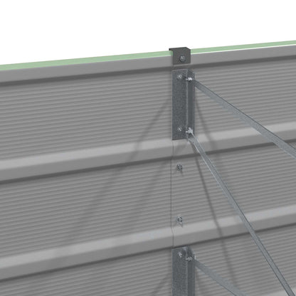 Planter Pastel Green 385 x 50 x 45 cm Galvanised Steel