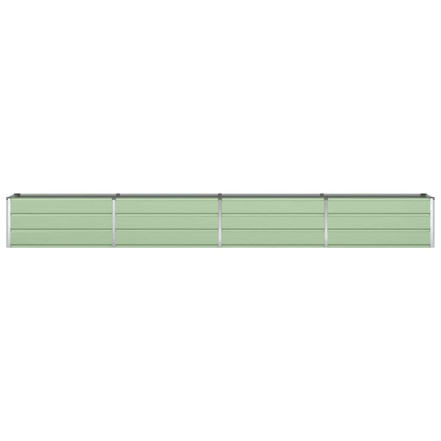 Planter Pastel Green 385 x 50 x 45 cm Galvanised Steel