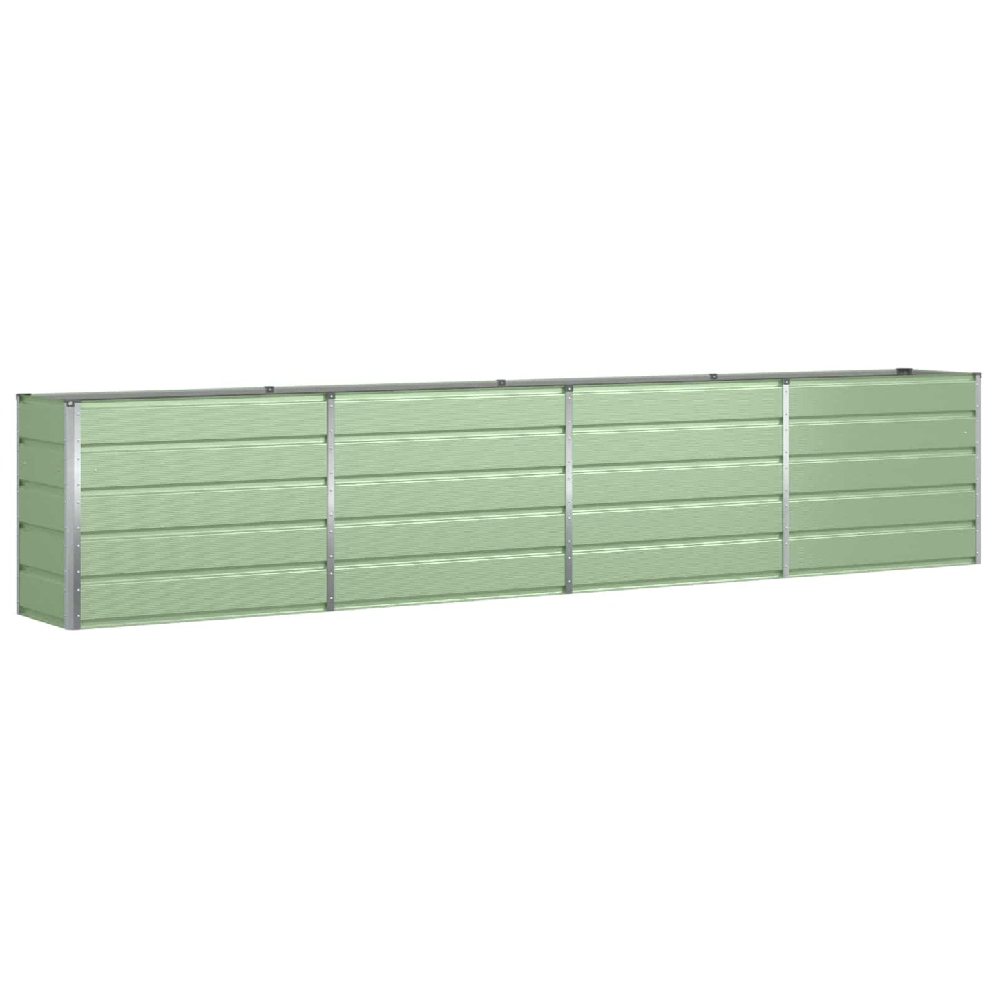 Planter Pastel Green 385 x 50 x 77 cm Galvanised Steel