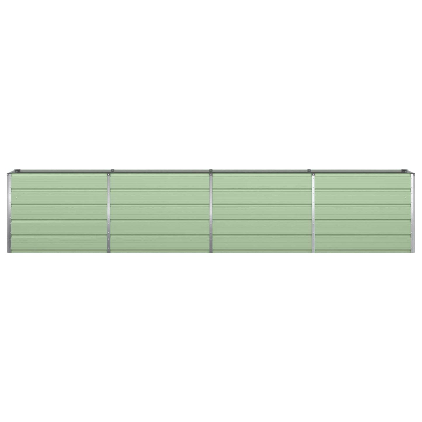 Planter Pastel Green 385 x 50 x 77 cm Galvanised Steel