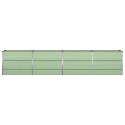 Planter Pastel Green 385 x 50 x 77 cm Galvanised Steel