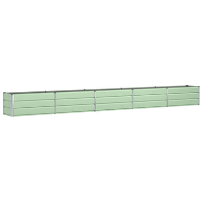Planter Pastel Green 480 x 50 x 45 cm Galvanised Steel