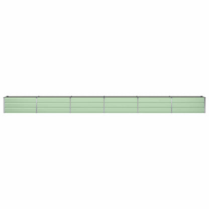 Planter Pastel Green 580 x 50 x 45 cm Galvanised Steel
