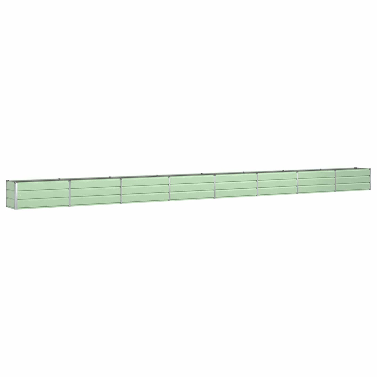 Planter Pastel Green 770 x 50 x 45 cm Galvanised Steel